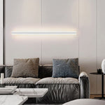 Gravo Minimalist Linear Metal/Acrylic Wall Lamp, Gold/Black/White - Lamp Outdoor