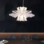 Niva Elegant Flower Pendant Light White - Lamp Outdoor