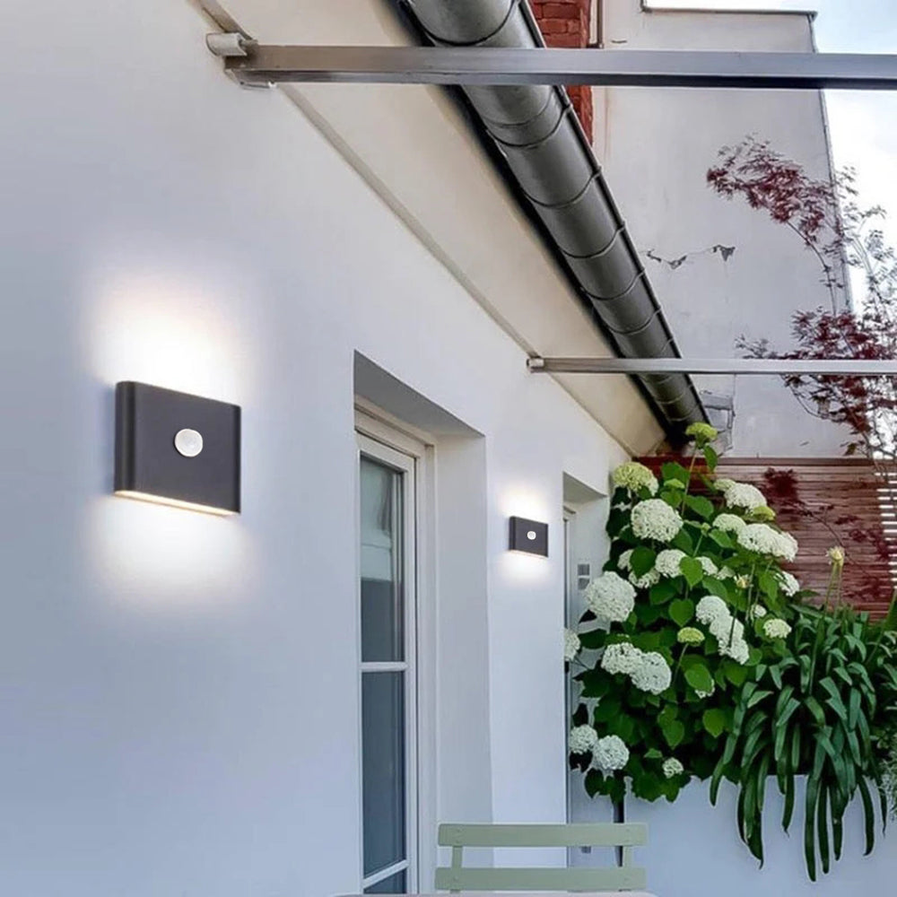 Ray Modern Rectagulart Metal Outdoor Wall Lamp - Lamp Outdoor