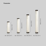 Ray Modern Semi-Cylindrical Metal Glass Outdoor Wall Lamp - Lamp Outdoor