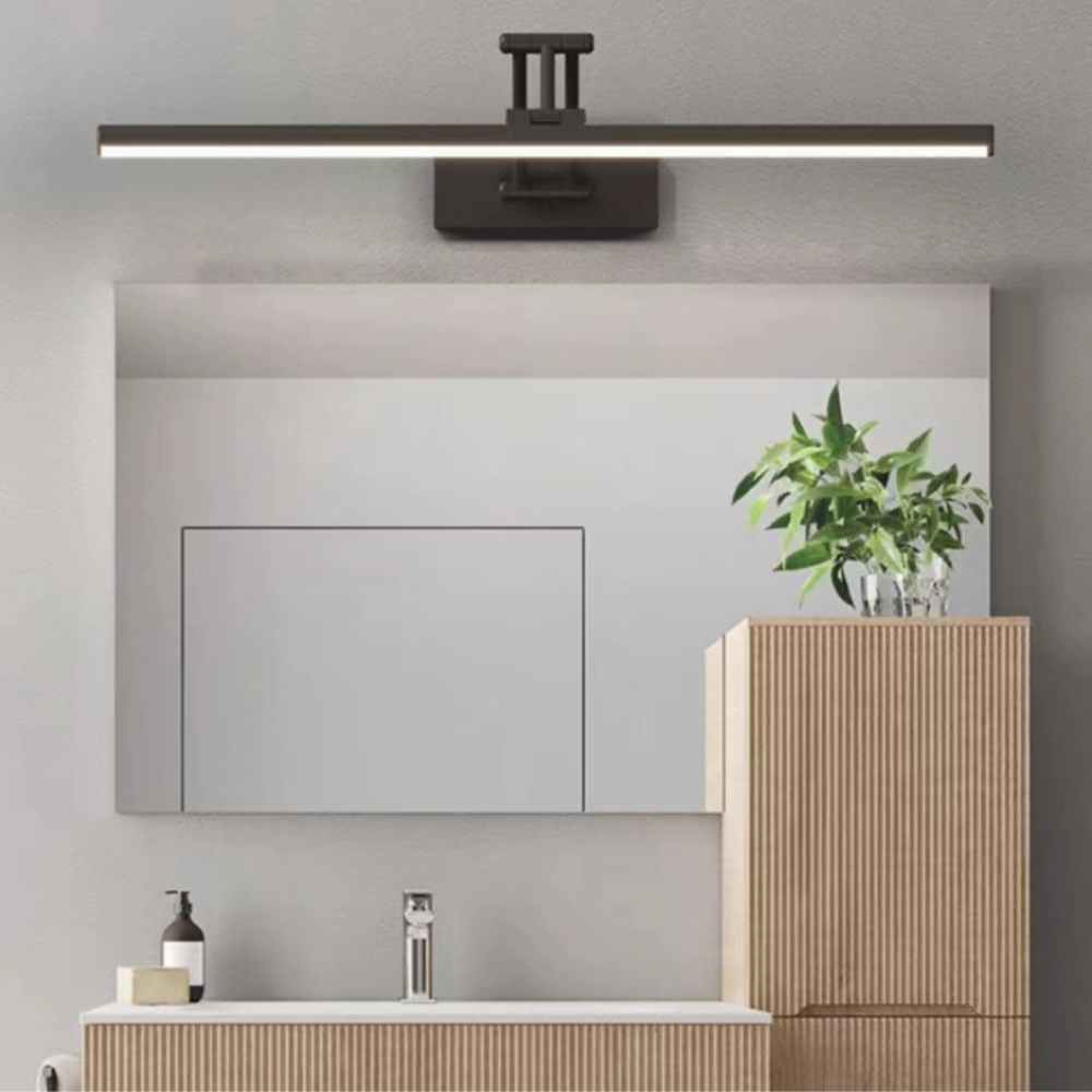 Volo Modern Linear Mirror Front Vanity Metal LED Wall Lamp - Lamp Outdoor