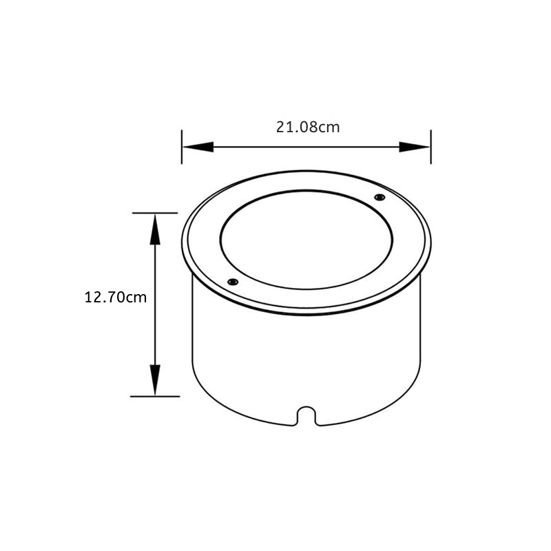 LED Minimalist Style Aluminum Outdoor Wall Light