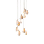 Olshaion Geometric Ceramic Pendant Light - Lamp Outdoor