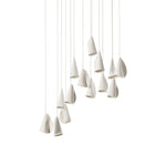 Olshaion Geometric Ceramic Pendant Light - Lamp Outdoor