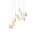 Olshaion Geometric Ceramic Pendant Light - Lamp Outdoor