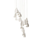 Olshaion Geometric Ceramic Pendant Light - Lamp Outdoor