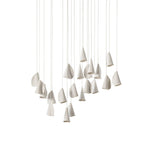 Olshaion Geometric Ceramic Pendant Light - Lamp Outdoor