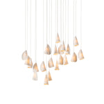 Olshaion Geometric Ceramic Pendant Light - Lamp Outdoor