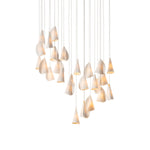 Olshaion Geometric Ceramic Pendant Light - Lamp Outdoor