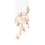 Olshaion Geometric Ceramic Pendant Light - Lamp Outdoor