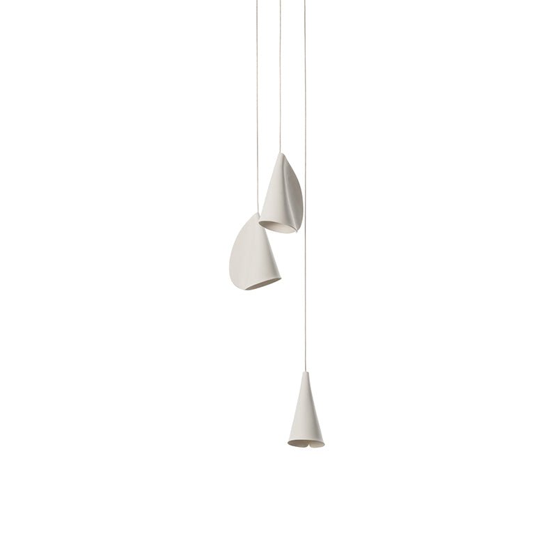 Olshaion Geometric Ceramic Pendant Light - Lamp Outdoor