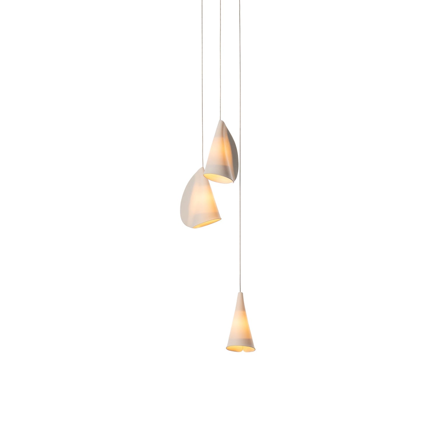Olshaion Geometric Ceramic Pendant Light - Lamp Outdoor