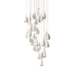 Olshaion Geometric Ceramic Pendant Light - Lamp Outdoor