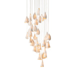 Olshaion Geometric Ceramic Pendant Light - Lamp Outdoor