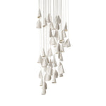 Olshaion Geometric Ceramic Pendant Light - Lamp Outdoor