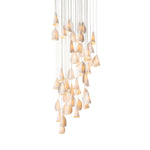 Olshaion Geometric Ceramic Pendant Light - Lamp Outdoor