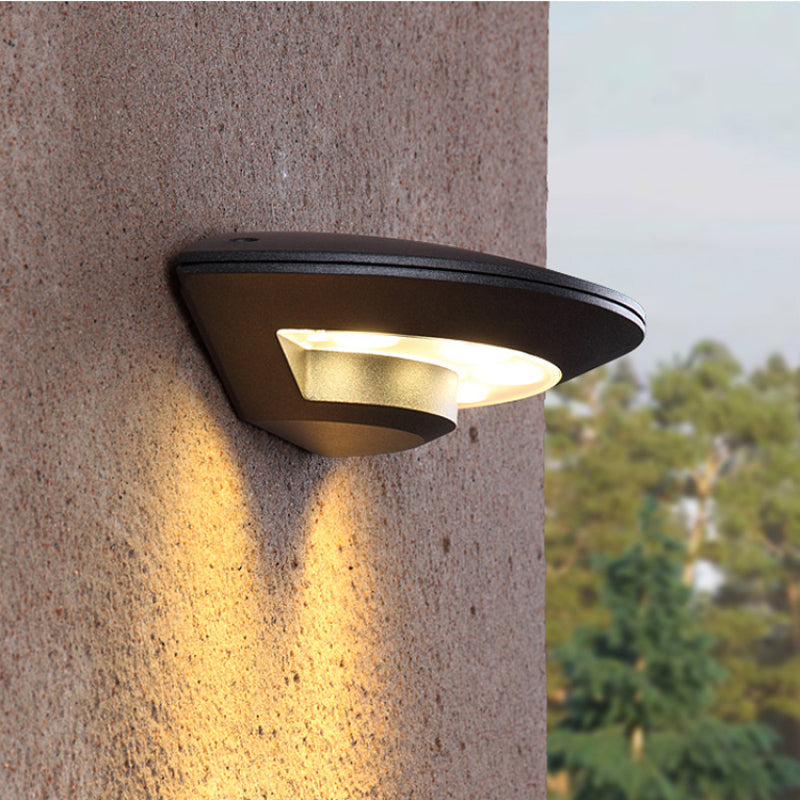 Ray Wall Lamp Flying Saucer Metal LED Outdoor - Lamp Outdoor