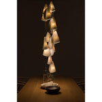 Olshaion Geometric Ceramic Pendant Light - Lamp Outdoor