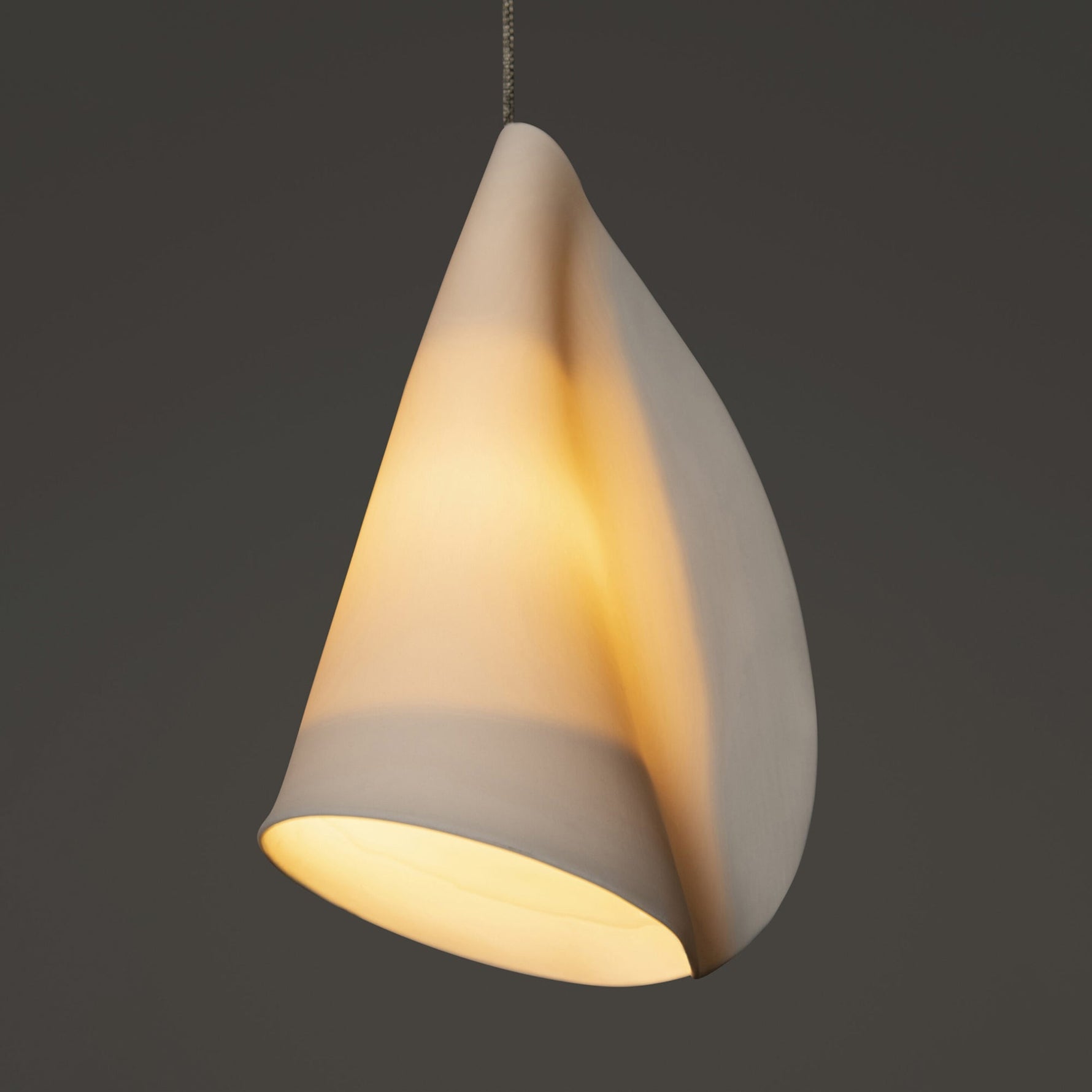 Olshaion Geometric Ceramic Pendant Light - Lamp Outdoor