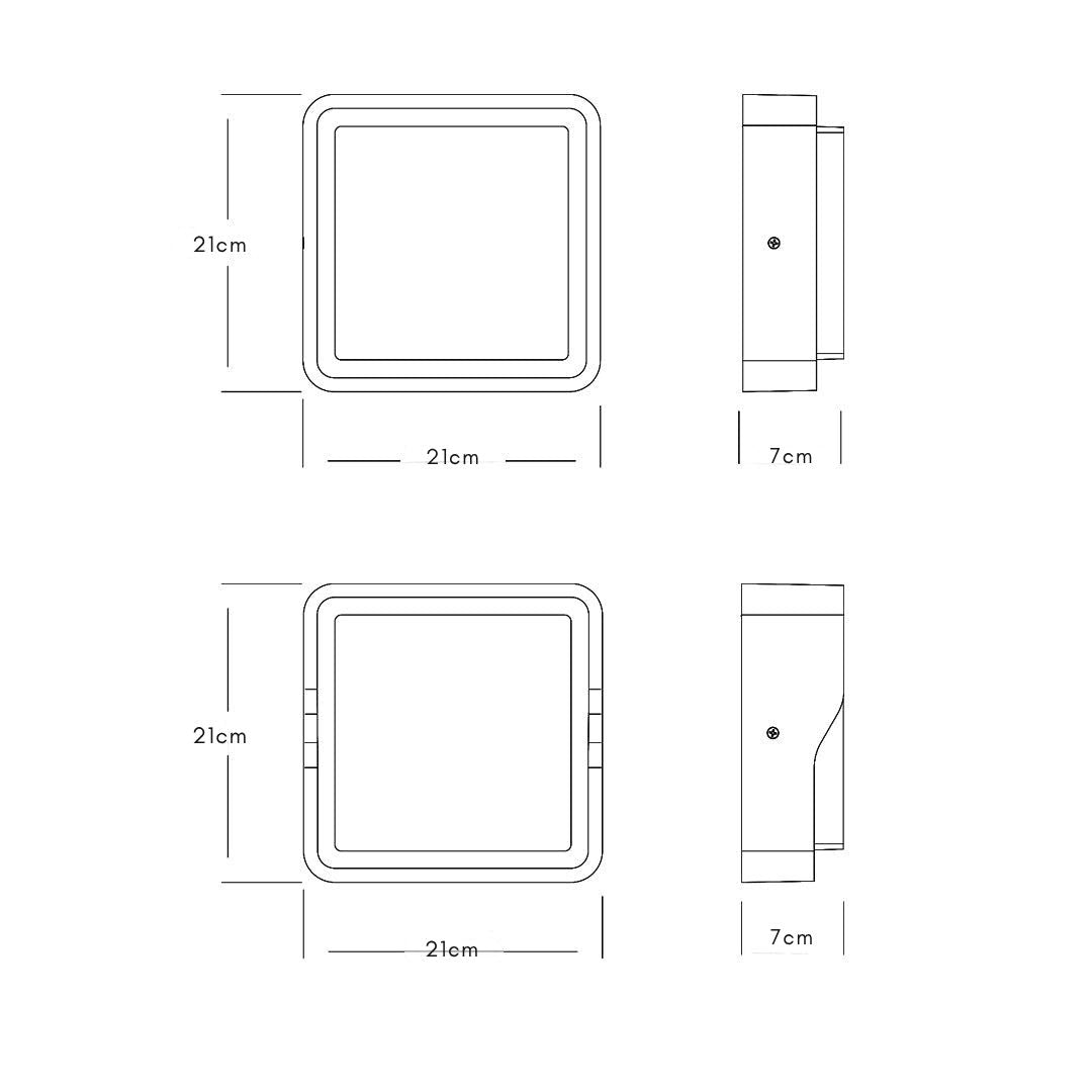 Outdoor Sconces Lighting Fixtures Minimalist Style