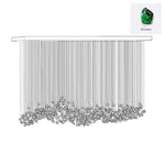 Veshaa Postmodern Luxury Stone Crystal Chandelier - Lamp Outdoor