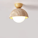 Solana Travertine Ceiling Light - Lamp Outdoor