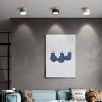 Jojo Cylindrical Flush Mount Ceiling Light - Lamp Outdoor
