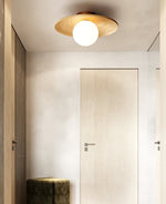 Soluna Wood Ceiling Light - Lamp Outdoor