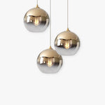 Brina Frosted Balloon Pendant Light Gradient - Lamp Outdoor