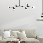 Kirae Nordic Modern Glass Pendant Light Clear Bubble - Lamp Outdoor