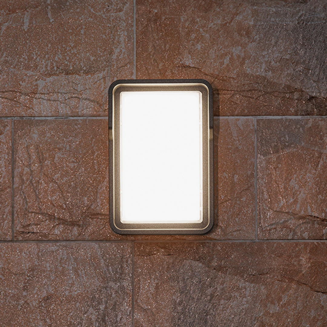 Square Outdoor Wall Light Minimalist LED Waterproof Ambient - Lamp Outdoor