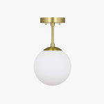 Lore Semi-Flush Mount Ceiling Light Glass - Lamp Outdoor
