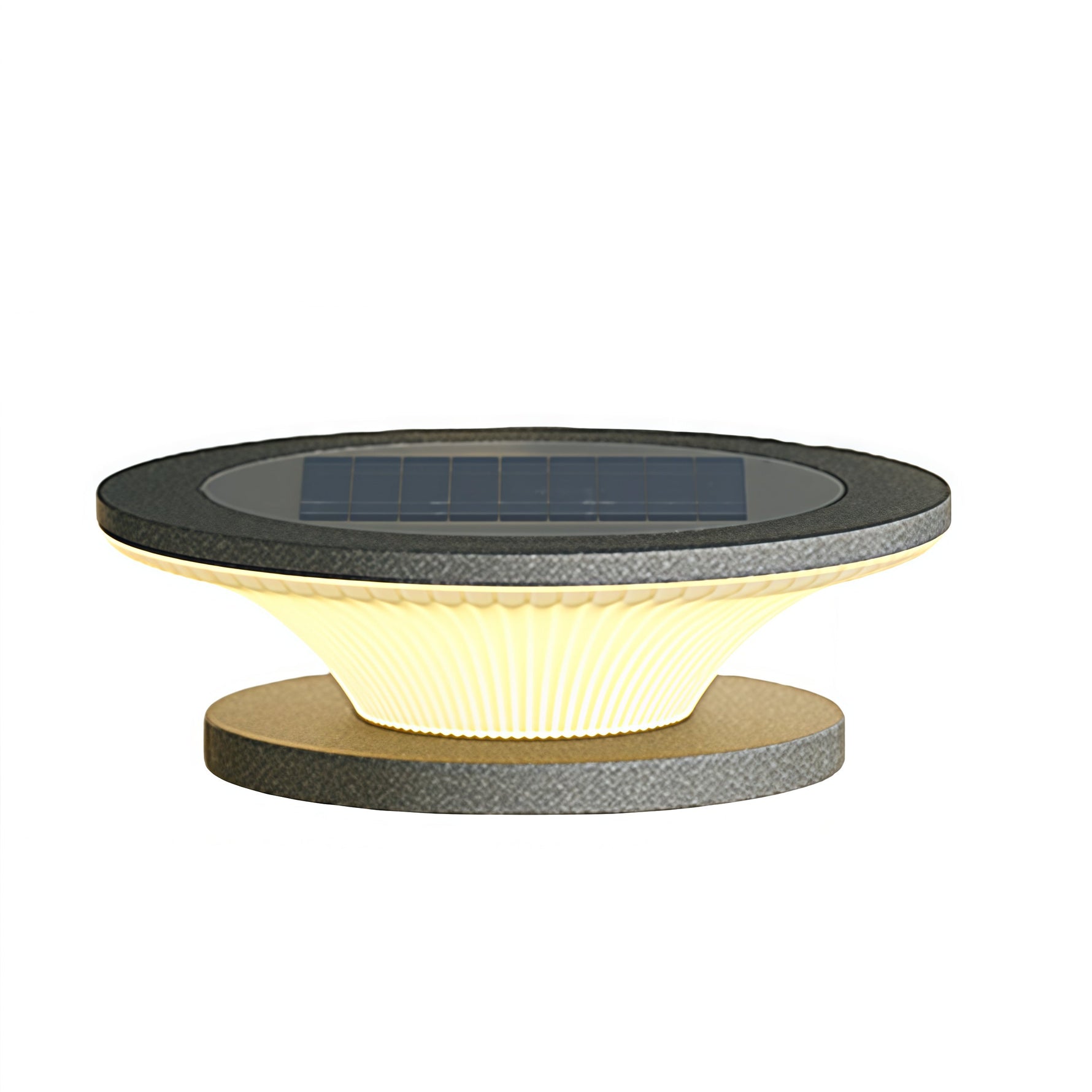 Waterproof Patio Pillar Lights Round Modern - Lamp Outdoor