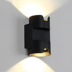 Waterproof Up and Down Light LED Black Modern Wall Washer Light Wall Lamp - Lamp Outdoor