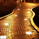 2V Mount-Free Ice Cube Lights Colorful Modern Smart Solar Outdoor Step Lighting - Lamp Outdoor