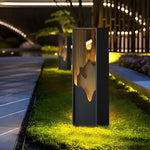 LED Mountain Scenery Path Lights Waterproof Landscape Lighting for Outdoor Elegance - Lamp Outdoor