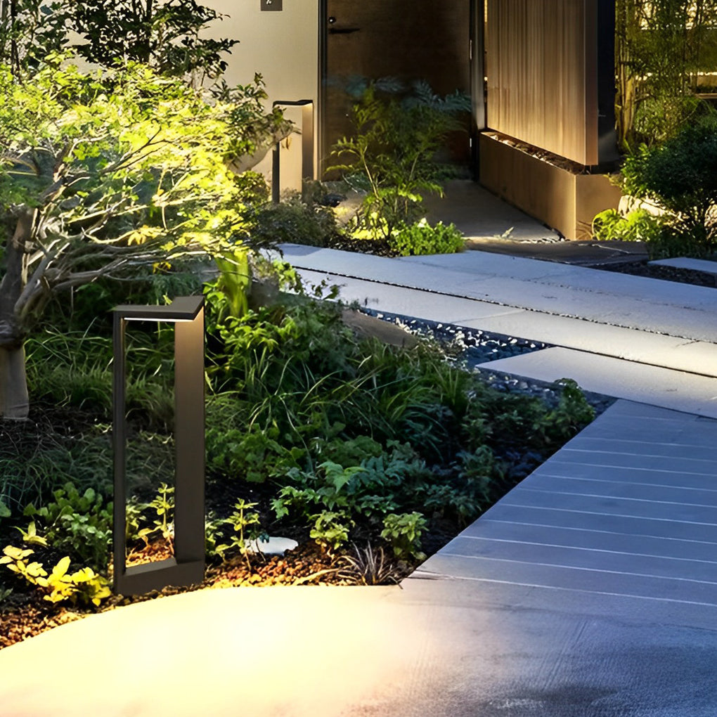 Sleek Linear 12W LED Pathway Light Minimalist Outdoor Landscape Lamp - Lamp Outdoor