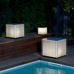 Square Grids Waterproof IP65 LED Black Modern Outdoor Lights Lawn Lamp - Lamp Outdoor