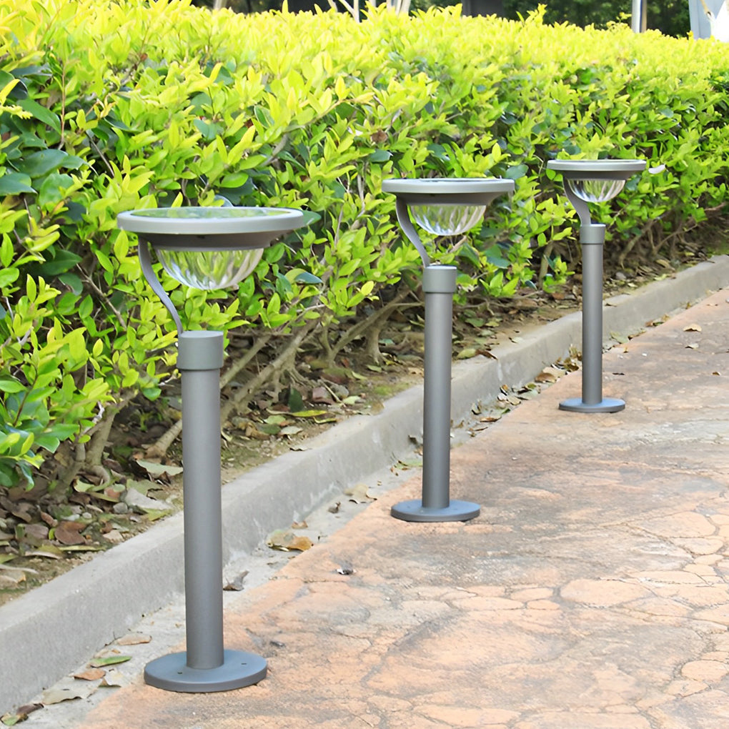 Modern Solar Lawn Lamp Half-Sphere LED Outdoor Light - Lamp Outdoor