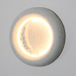 Creative Moon Shaped Waterproof LED 10W Modern Wall Lamp Exterior Decor - Lamp Outdoor
