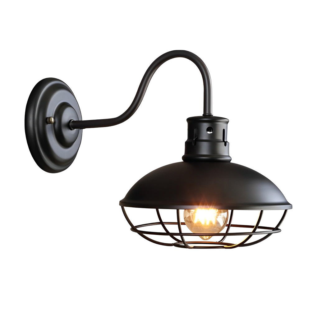 Retro Iron LED Waterproof Industrial Style Outdoor Wall Lights Wall Lamp - Lamp Outdoor