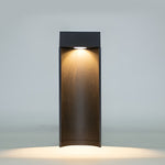 Modern 5W LED Black Outdoor Lawn Light with Open Front & Energy-Efficient - Lamp Outdoor