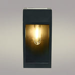 Rectangular Glass LED Waterproof Light-controlled Solar Wall Lamp - Lamp Outdoor