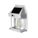 Tungsten Bulb Solar Wall Lanterns Dusk to Dawn Motion Senor Lighting - Lamp Outdoor