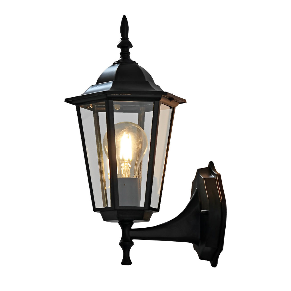 Retro Hexagonal Waterproof European Style Outdoor Wall Lights Wall Lamp - Lamp Outdoor