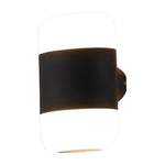 Round Up and Down Light LED Waterproof Black Modern Outdoor Wall Lamp - Lamp Outdoor