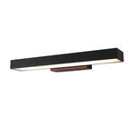 Outdoor Motion Sensor Black Rectangle Wall Light - Lamp Outdoor