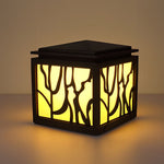 Rustic Creative Waterproof LED Black Retro Outdoor Fence Post Lights - Lamp Outdoor