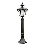 Traditional European-Style LED Outdoor Pathway Lamp Post - Durable & Waterproof - Lamp Outdoor