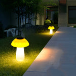 Mushroom Solar LED Lawn Light Smart, Waterproof for Outdoor Gardens and Parks - Lamp Outdoor